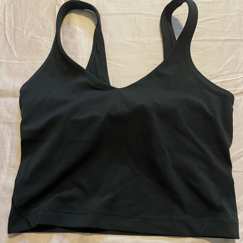 Lululemon cropped align tank sz 2